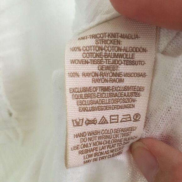 Free People we the free Ivory Sunday Henley XS - Picture 8 of 8